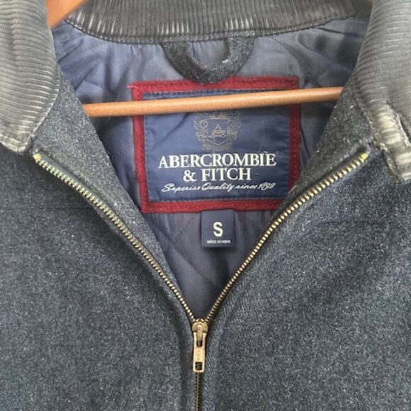 Abercrombie & Fitch Wool Coat Men's Size Small - Picture 4 of 7